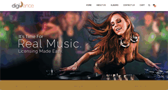 Desktop Screenshot of digidance.com